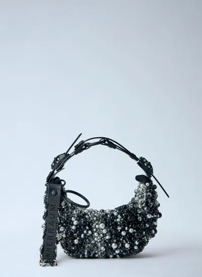 Innerraum Object Hm0 Small Pearls Handbag In Black
