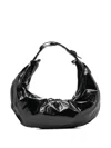 Innerraum Black Object Hm4 Xxl Half Moon Bag In Black