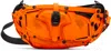 Innerraum Orange & Black Object I30 Fanny Pack In Distressed Neon