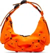 Innerraum Orange Objet M02 Small Half Moon Bag In Neon Orange