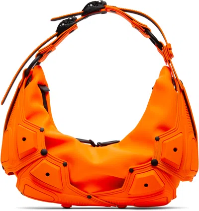 Innerraum Orange Objet M02 Small Half Moon Bag In Neon Orange