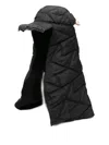 Innerraum Quilted Adjustable Hat In Black