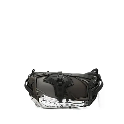 Innerraum Sculptural-shell Carabiner Belt Bag In Black