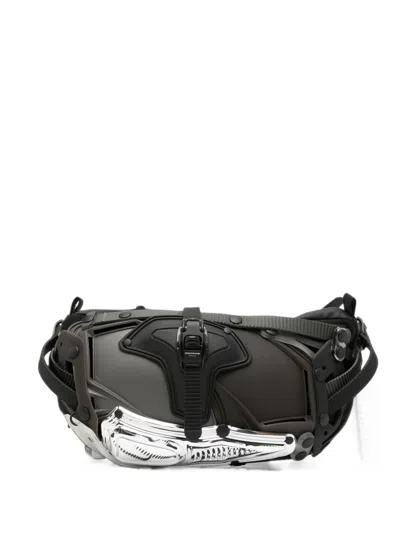 Innerraum Sculptural-shell Carabiner Belt Bag In White