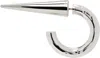 Innerraum Silver Object Ea2 Mono Spike Large Single Earring In Silver