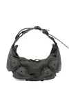 Innerraum Small Object M02 Half Moon Shoulder Bag In Gray