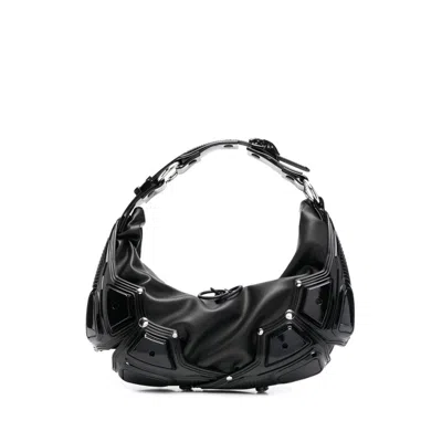 Innerraum Stud-detailed Leather Belt Bag In Black