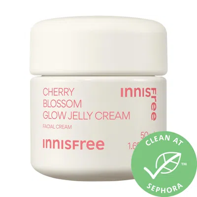 Innisfree Cherry Blossom Dewy Glow Jelly Moisturizer With Niacinimide 1.69 oz / 50 ml In White