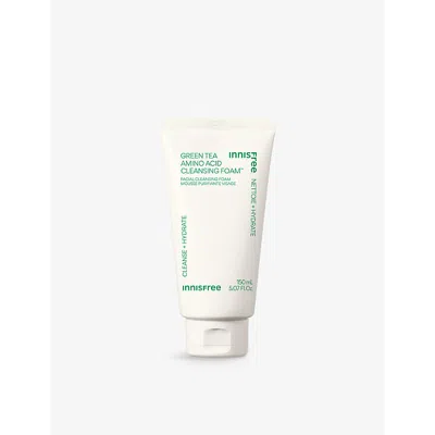 Innisfree Green Tea Amino Acid Cleansing Foam 150g In White