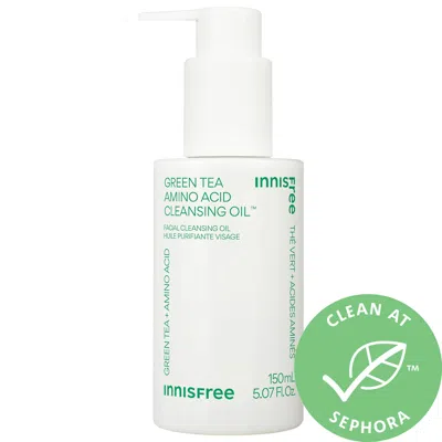 Innisfree Hydrating Green Tea Amino Acid Cleansing Oil 5.07 oz / 150 ml In White