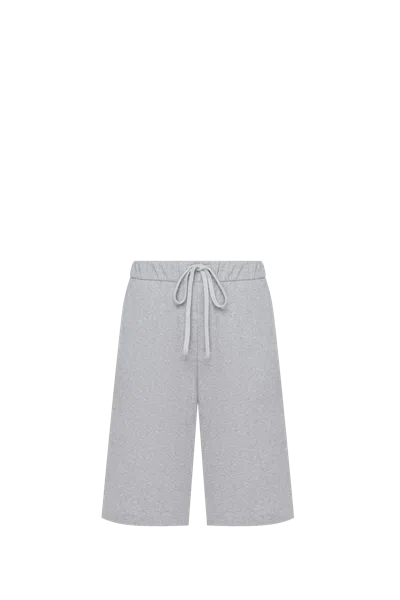 Innna Grey  Shorts In Cotton In Gray