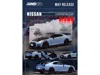 Inno Models 2022 Nissan Gt-r (r35) Nismo Special Edition Rhd (right Hand Drive) Stealth Gray With Carbon Top And