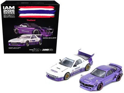 Inno Models International Automotive Modified (iam) "2025 Thailand" Box Set Of 2 Pieces 1/64 Diecast Model Cars 