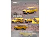 Inno Models Land Rover "classic" Rhd (right Hand Drive) Sanglow Yellow 1/64 Diecast Model Car By