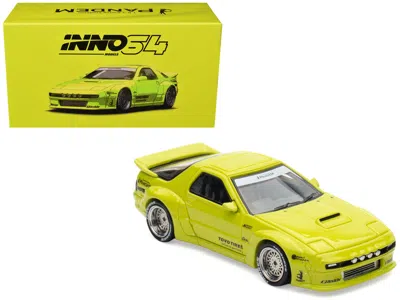 Inno Models Mazda Rx-7 (fc3s) "pandem Aero" Rhd (right Hand Drive) Lime Green "the Model Car Show Malaysia 2025 
