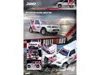 Inno Models Mitsubishi Pajero Evolution Rhd (right Hand Drive) White With Graphics "ralliart" 1/64 Diecast Model