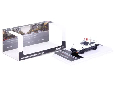 Inno Models Nissan Fairlady 240zg (hs30) Rhd (right Hand Drive) Black And White "japanese Police" 1/64 Diecast M
