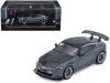 Inno Models Nissan Fairlady Z "top Secret" (rz34) Rhd (right Hand Drive) Stealth Gray With Carbon Hood