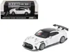 Inno Models Nissan Gt-r (r35) "top Secret" Rhd (right Hand Drive) White With Black Top "tokyo Auto Salon 2021" 1 In White