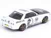 Inno Models Nissan Skyline Gt-r (r32) Rhd (right Hand Drive) White With Black Hood "bruce Lee Legacy 50 Year Ann