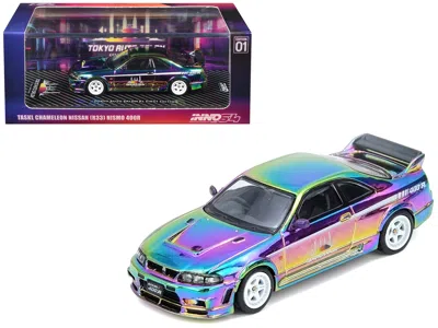 Inno Models Nissan Skyline Gt-r (r33) Nismo 400r Rhd (right Hand Drive) Chameleon "tokyo Auto Salon Kuala Lumpur