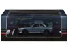 Inno Models Nissan Skyline "top Secret" Gt-r (r32) Rhd (right Hand Drive) Stealth Gray With Carbon Hood 1/64 Die In Blue