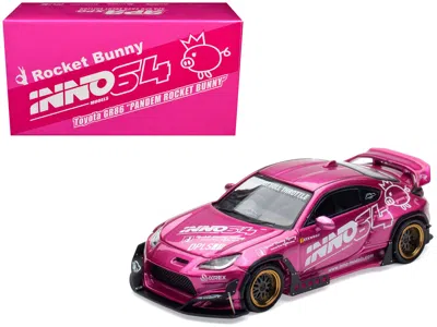 Inno Models Toyota Gr86 "pandem Rocket Bunny" Rhd (right Hand Drive) Pink Metallic With Graphics "apa Xpo 2025 E