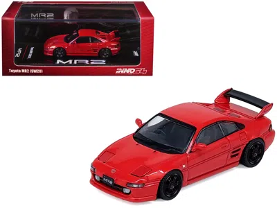 Inno Models Toyota Mr2 (sw20) Rhd (right Hand Drive) Red 1/64 Diecast Model Car By