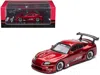 Inno Models Toyota Supra (a80) "top Secret" Gt300 Rhd (right Hand Drive) Red Metallic 1/64 Diecast Model