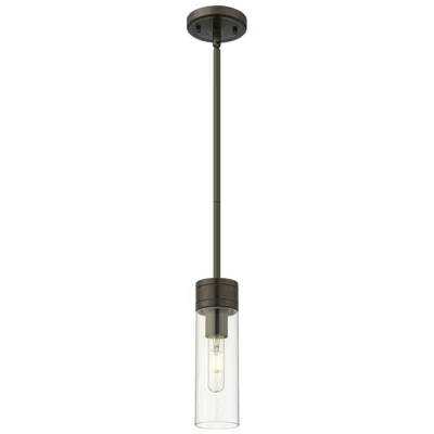 Innovations Lighting Edison Bridal Veil 5" Stem Hung Mini Pendant Polished Chrome Seedy