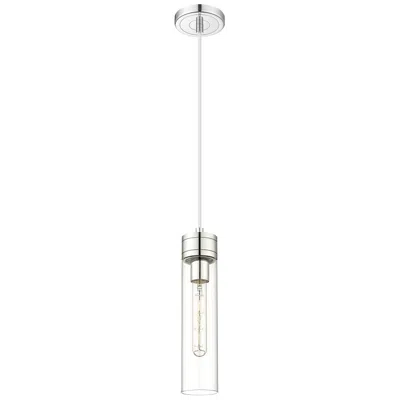 Innovations Lighting Ballston Boreas 3" Cord Hung Mini Pendant Polished Nickel - 8"h Deco Swirl