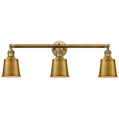 Innovations Lighting Addison 3 Light 32" Led Bath Light - Brushed Brass - Brushed Brass Sha