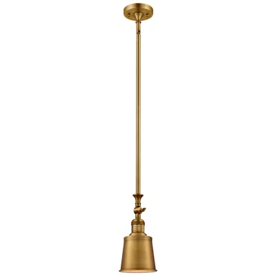 Innovations Lighting Addison 5 1/4" Wide Brushed Brass Led Mini Pendant