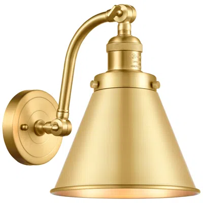 Innovations Lighting Appalachian 11 1/2" High Satin Gold Led Wall Sconce