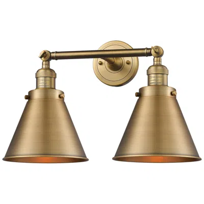 Innovations Lighting Appalachian 18" 2-light Brushed Brass Bath Light