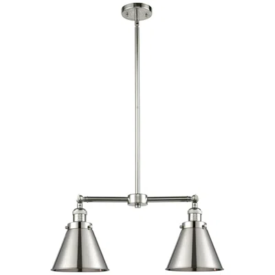Innovations Lighting Appalachian 23" 2-light Polished Nickel Island Light