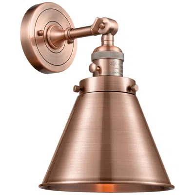 Innovations Lighting Appalachian 8" Antique Copper Sconce