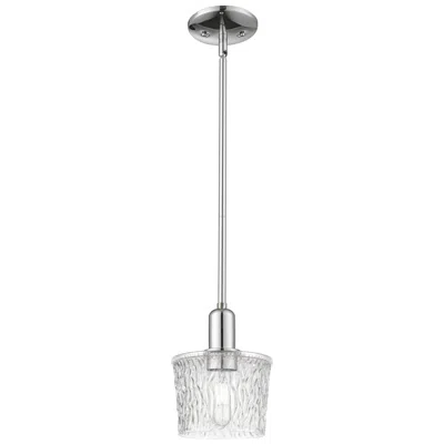 Innovations Lighting Arcadia Niagara 7"w Chrome Stem Hung Mini Pendant W/ Clear Shade