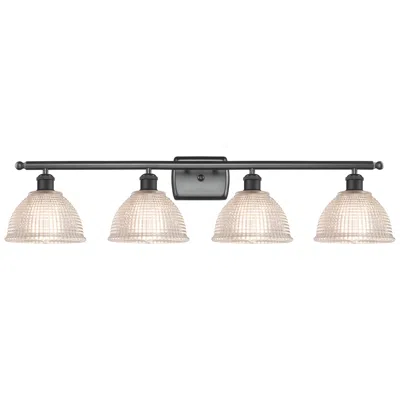 Innovations Lighting Arietta 36" 4-light Matte Black Bath Light W/ Clear Shade