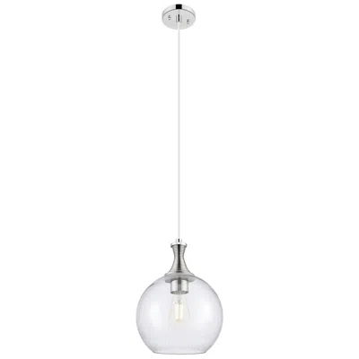 Innovations Lighting Astor 10"w Polished Nickel Metal Cord Mini Pendant With Seedy Shade