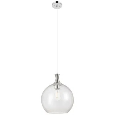 Innovations Lighting Astor 12"w Polished Nickel Metal Cord Mini Pendant With Seedy Shade