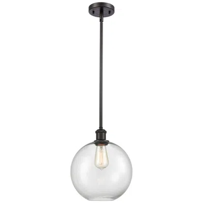 Innovations Lighting Athens 10" Led Mini Pendant - Oil Rubbed Bronze - Clear Shade