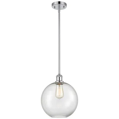 Innovations Lighting Athens 10" Led Mini Pendant - Polished Chrome - Clear Shade
