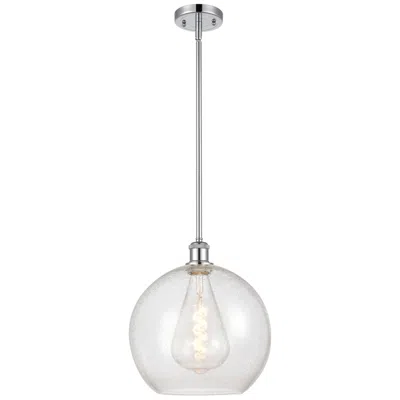 Innovations Lighting Athens 12" Led Mini Pendant - Polished Chrome - Seedy Shade