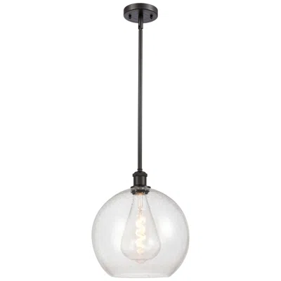 Innovations Lighting Athens 12" Mini Pendant - Oil Rubbed Bronze - Seedy Shade