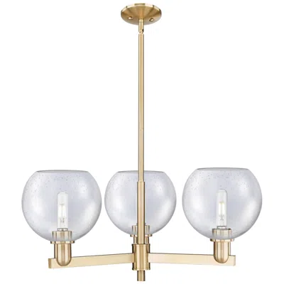 Innovations Lighting Athens - 3 Light - 30 Inch - Champagne Bronze - Island Light In Brown