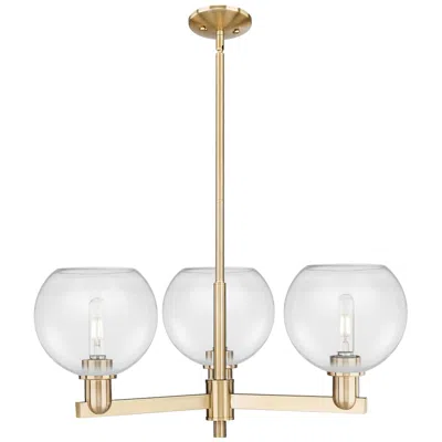 Innovations Lighting Athens - 3 Light - 30 Inch - Champagne Bronze - Island Light In Brown