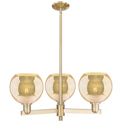 Innovations Lighting Athens - 3 Light - 30 Inch - Champagne Bronze - Island Light In Gold