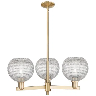 Innovations Lighting Athens - 3 Light - 30 Inch - Champagne Bronze - Island Light In Brown