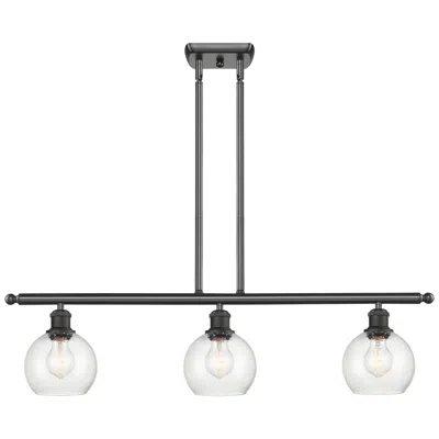 Innovations Lighting Athens 6" 3 Light 36" Island Light - Oil Rubbed Bronze  - Seedy S